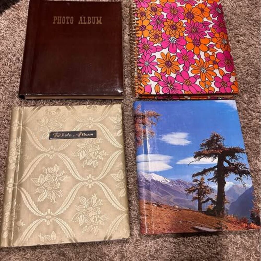 Vintage photo album lot